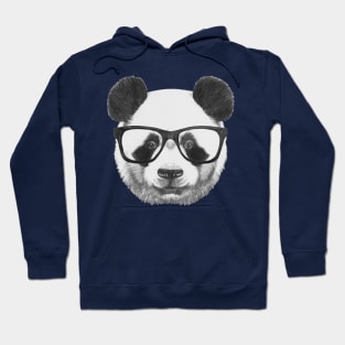 Panda with glasses Hoodie